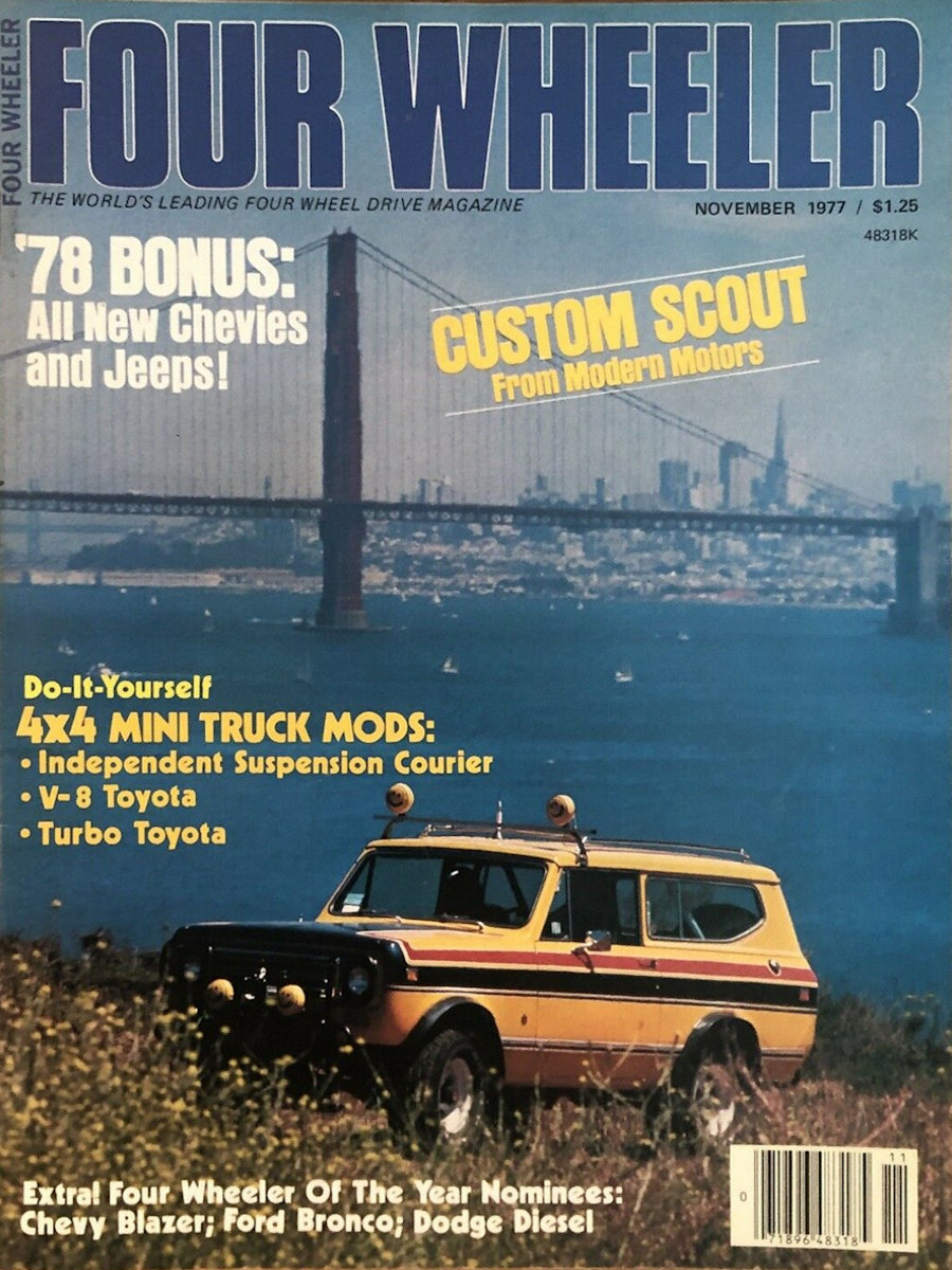 Four Wheeler Nov November 1977 