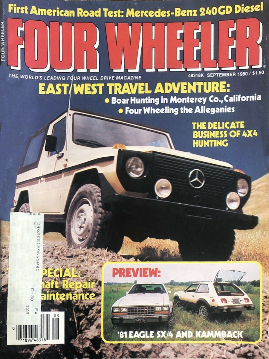 Four Wheeler Sept September 1980 