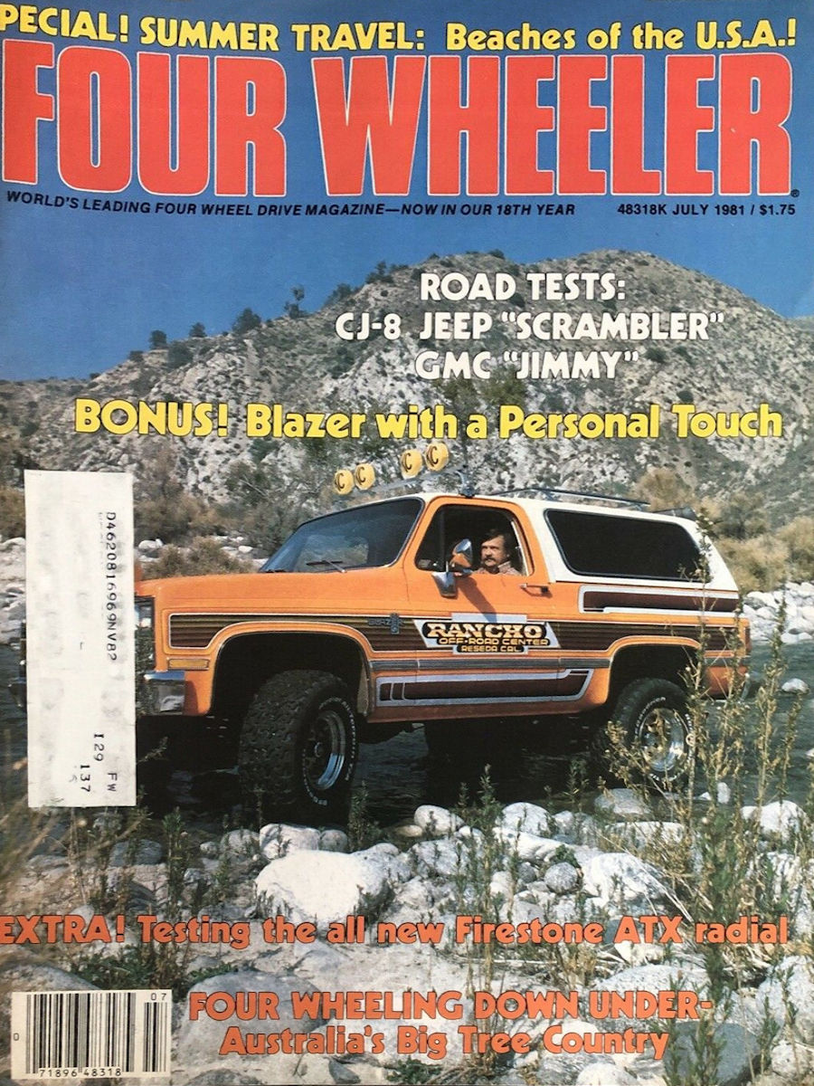 Four Wheeler July 1981 