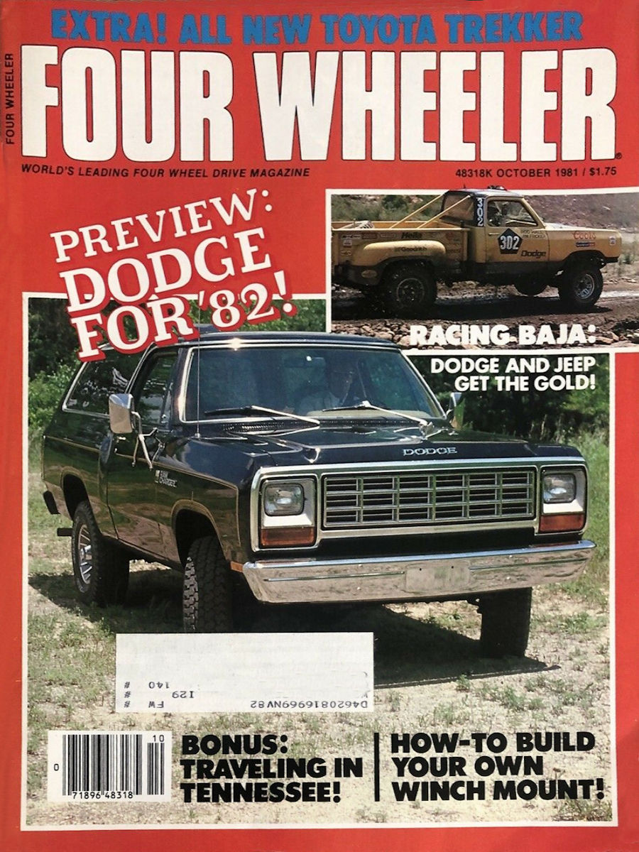 Four Wheeler Oct October 1981 
