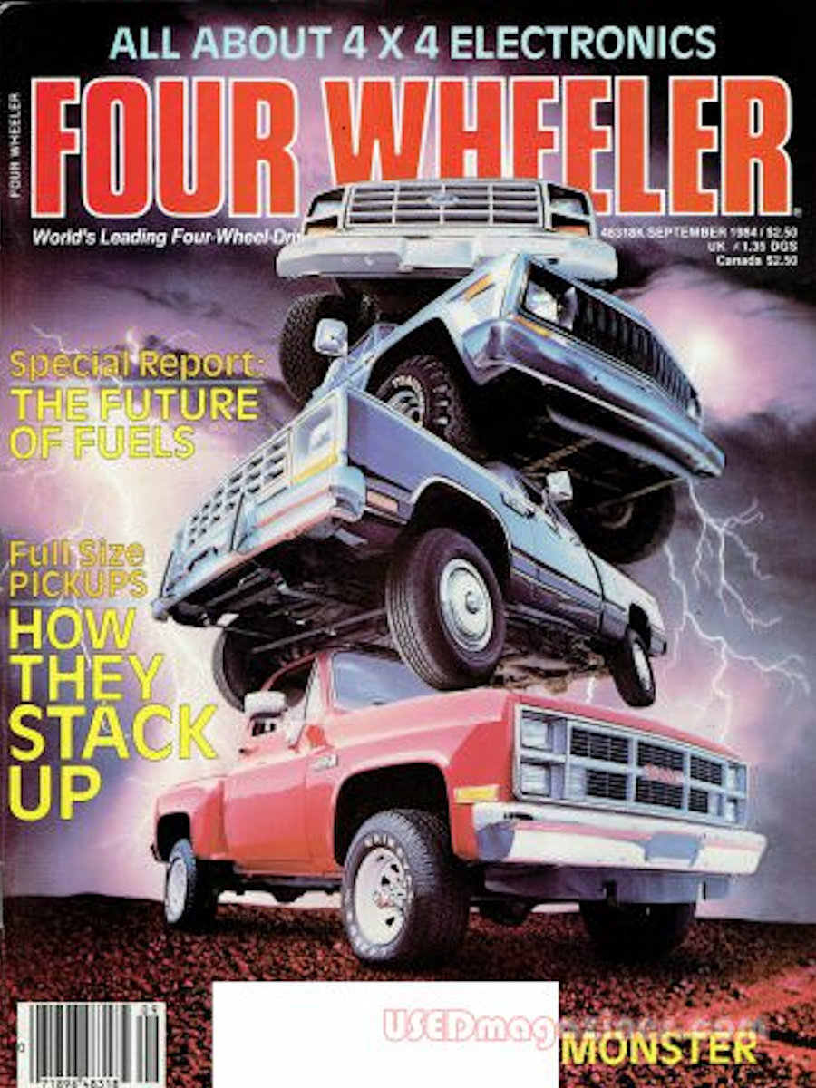 Four Wheeler Sept September 1984 