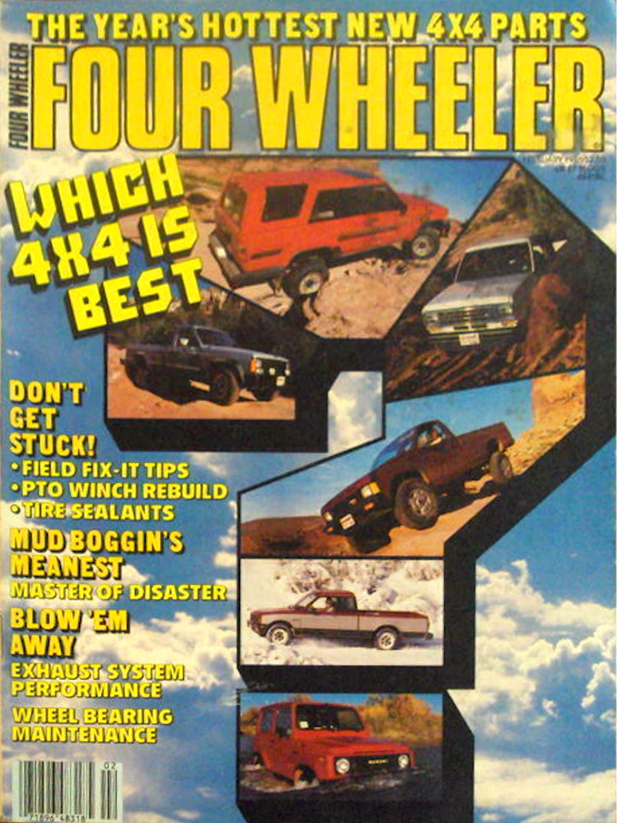 Four Wheeler Feb February 1986 