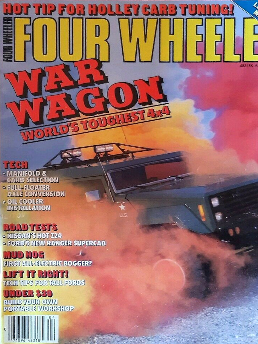 Four Wheeler Apr April 1986 