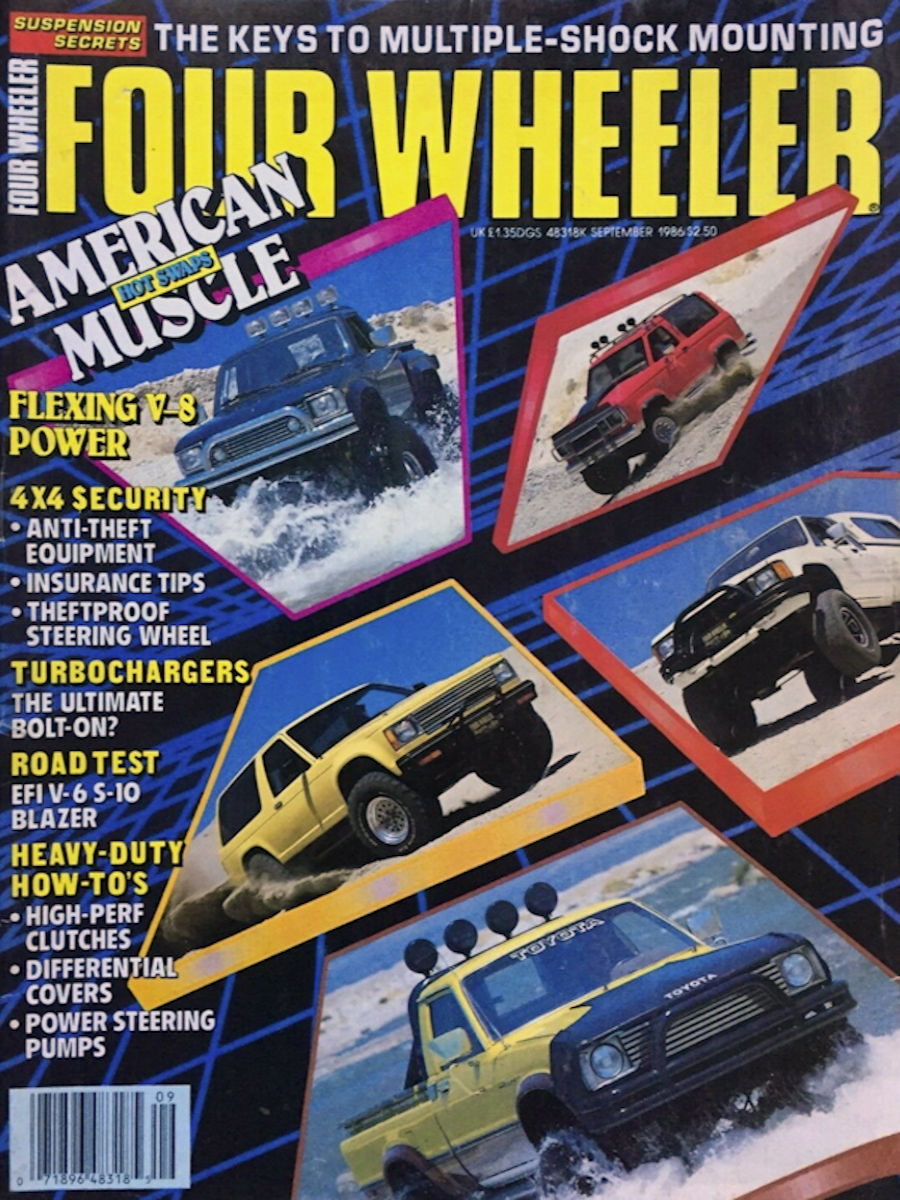 Four Wheeler Sept September 1986 