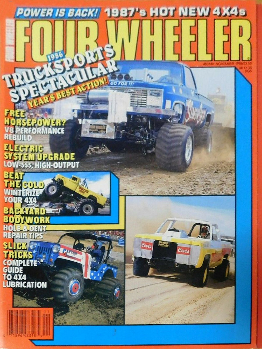 Four Wheeler Nov November 1986 