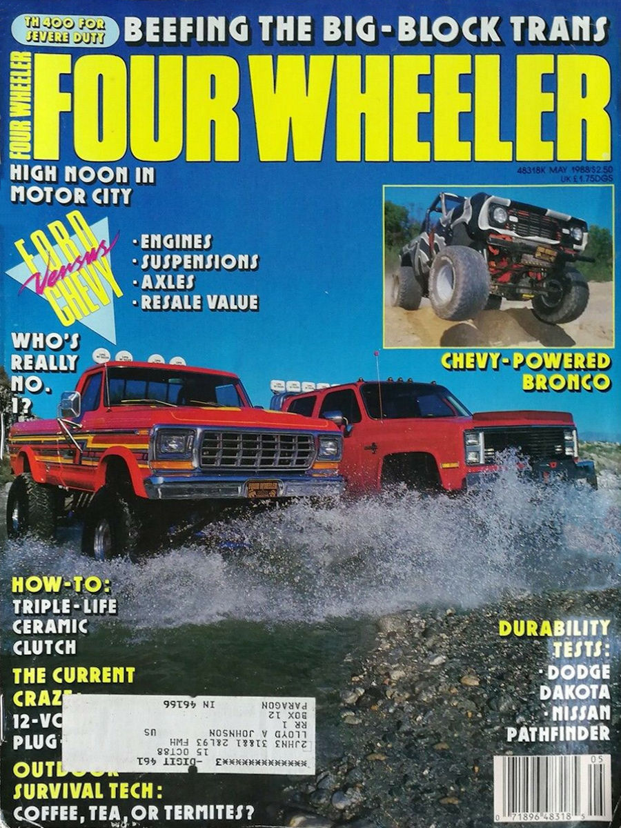 Four Wheeler May 1988 