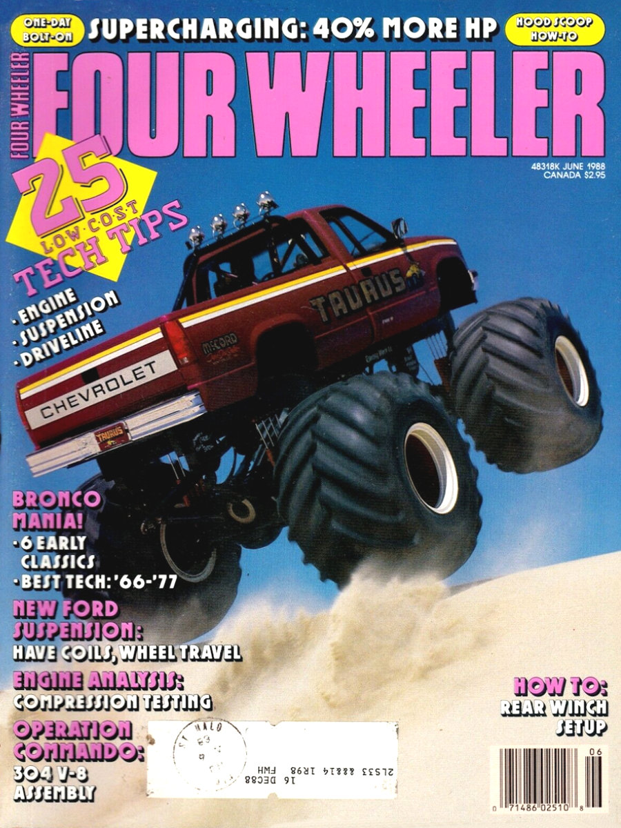 Four Wheeler June 1988 