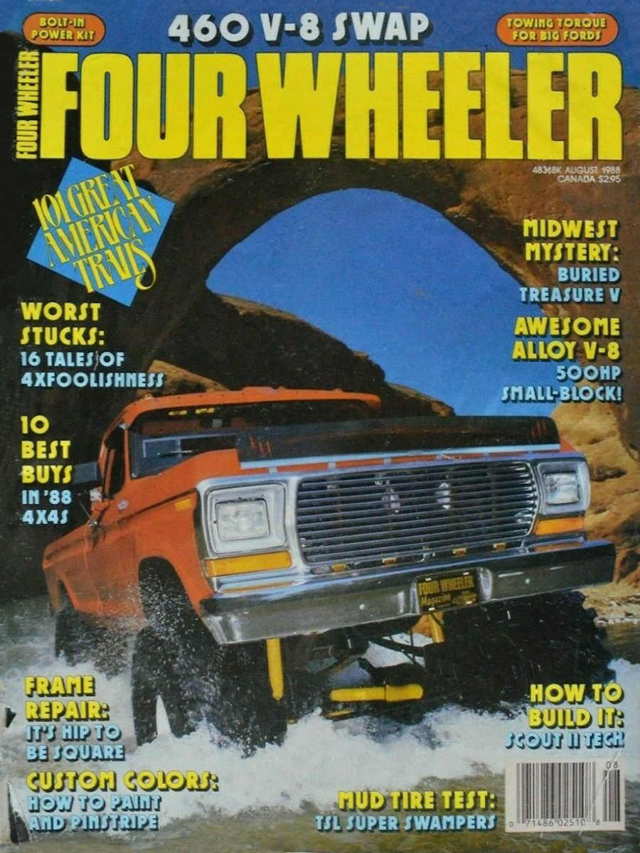 Four Wheeler Aug August 1988 