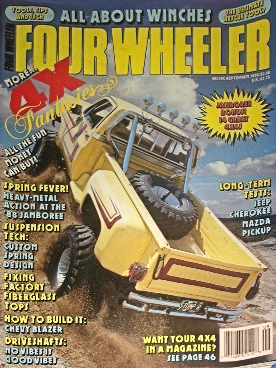 Four Wheeler Sept September 1988 