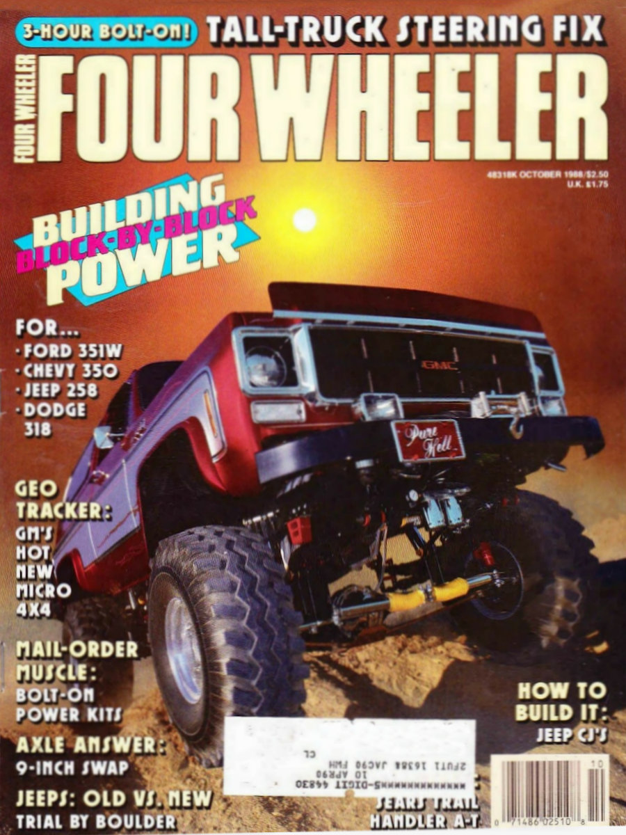 Four Wheeler Oct October 1988 