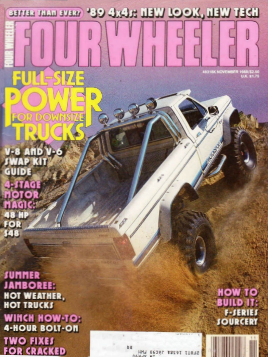 Four Wheeler Nov November 1988 