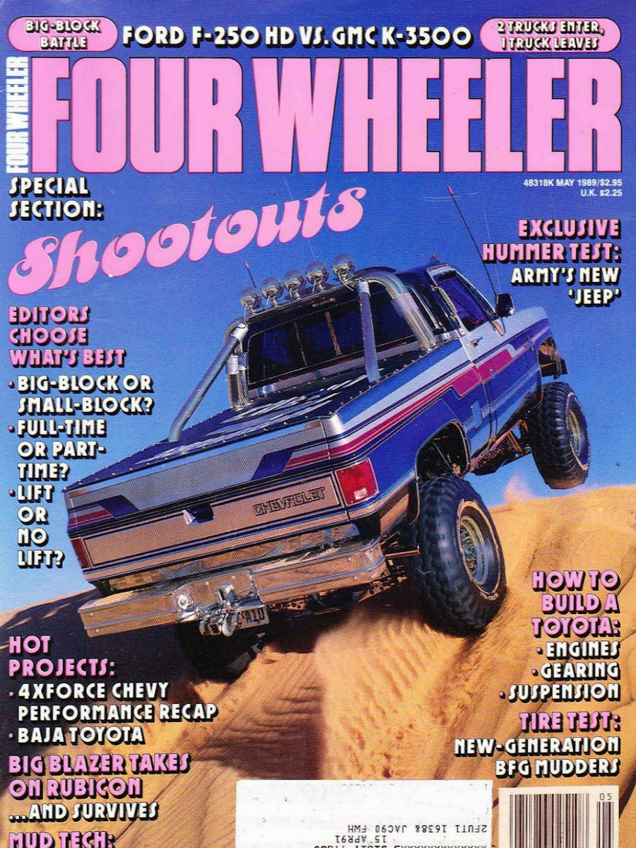 Four Wheeler May 1989 