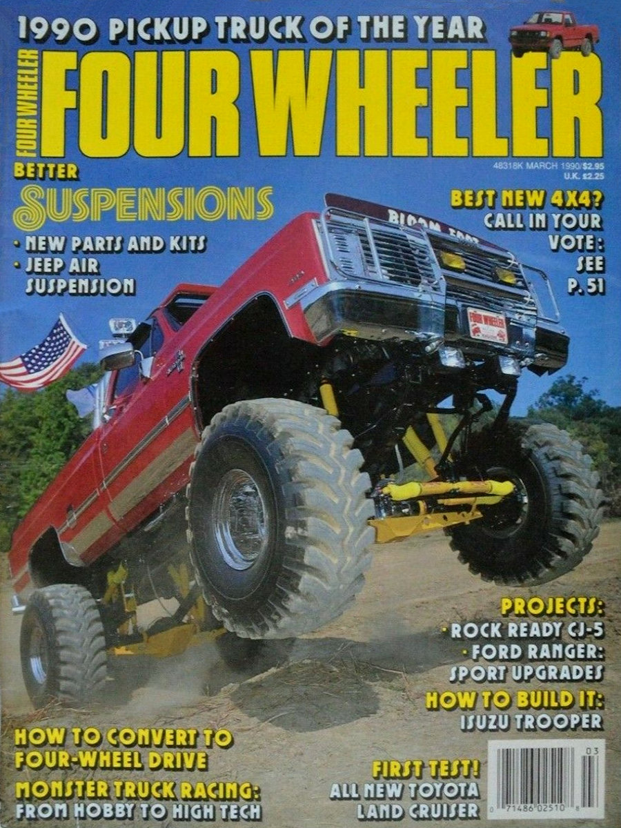 Four Wheeler March 1990 