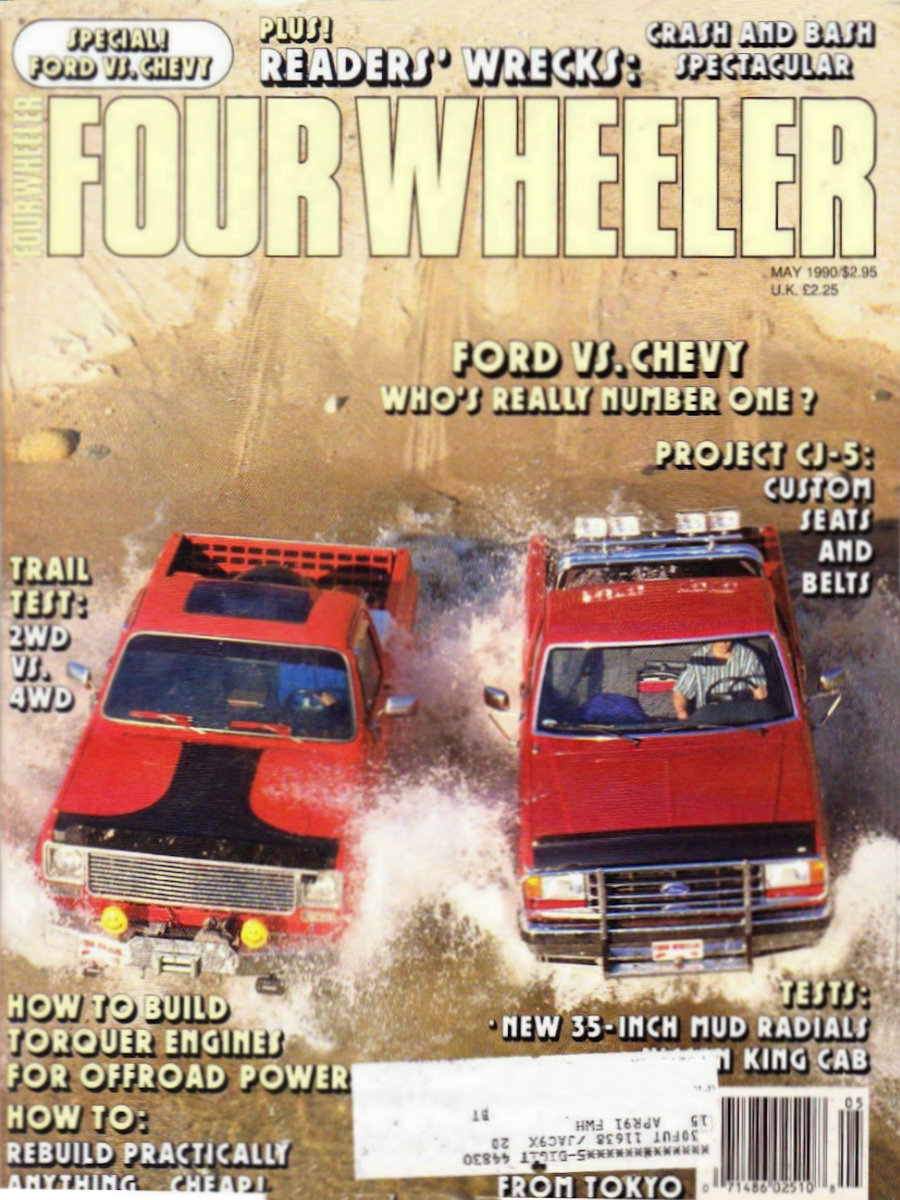 Four Wheeler May 1990 
