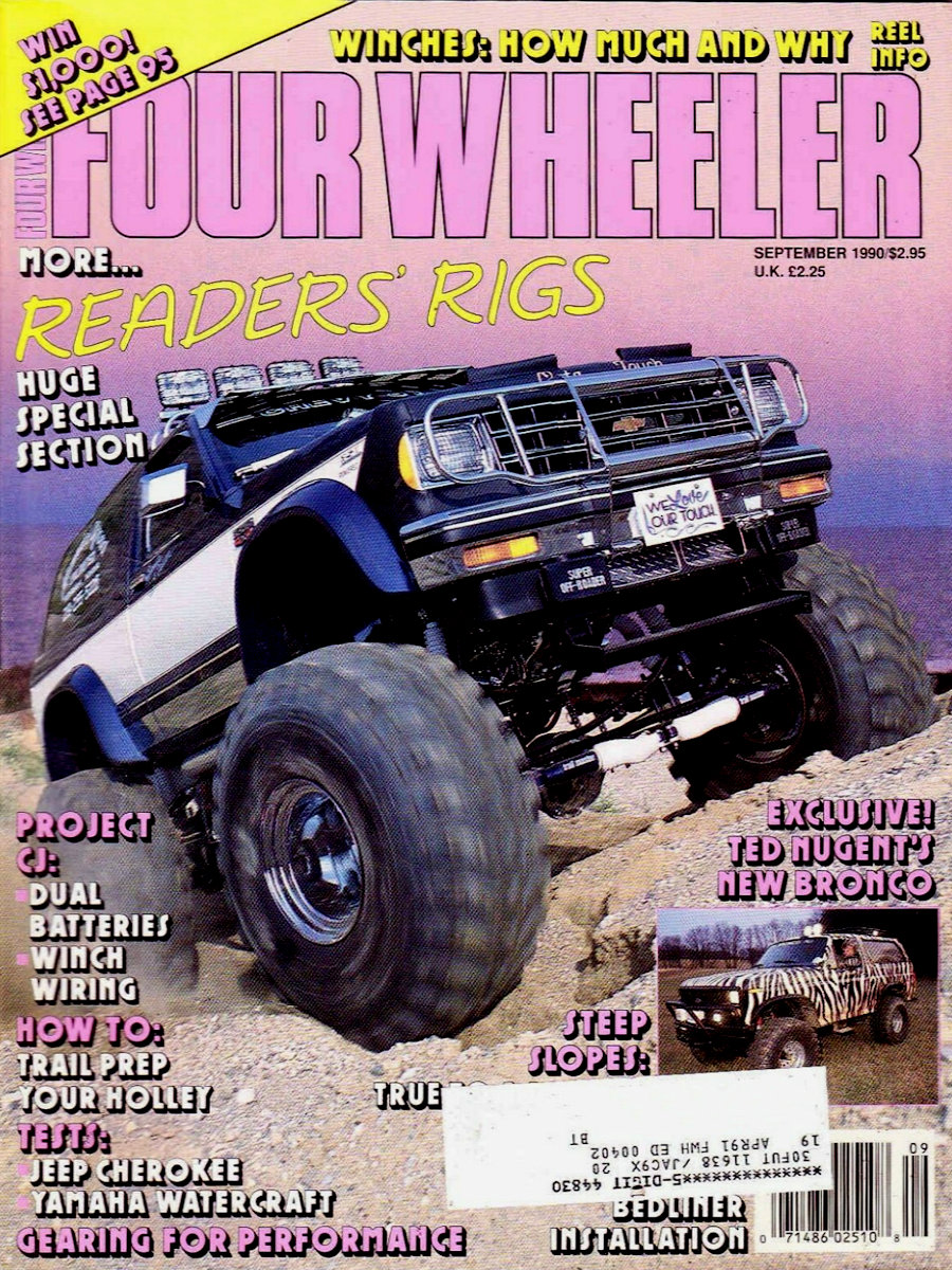 Four Wheeler September 1990 