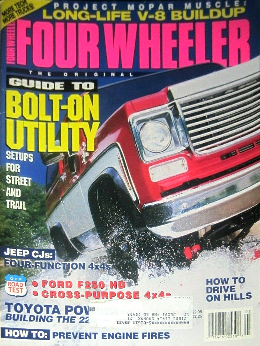 Four Wheeler July 1991 