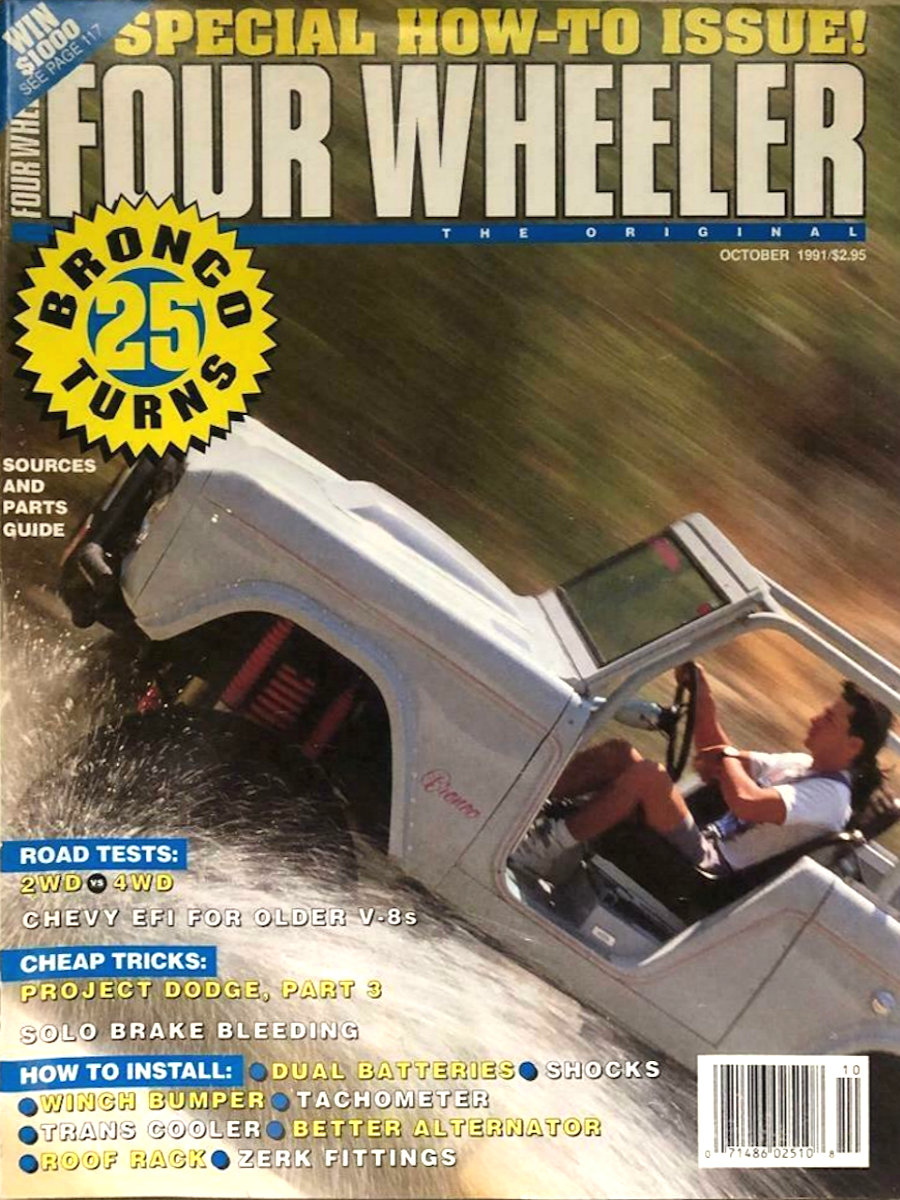 Four Wheeler October 1991 