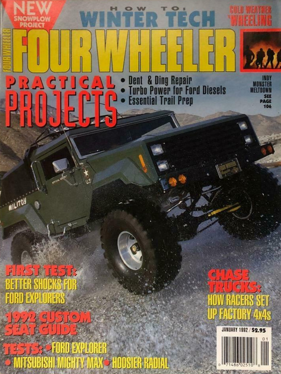 Four Wheeler January 1992 