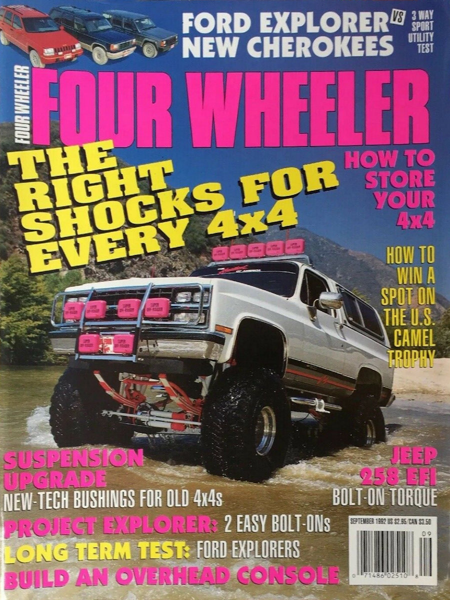 Four Wheeler September 1992 