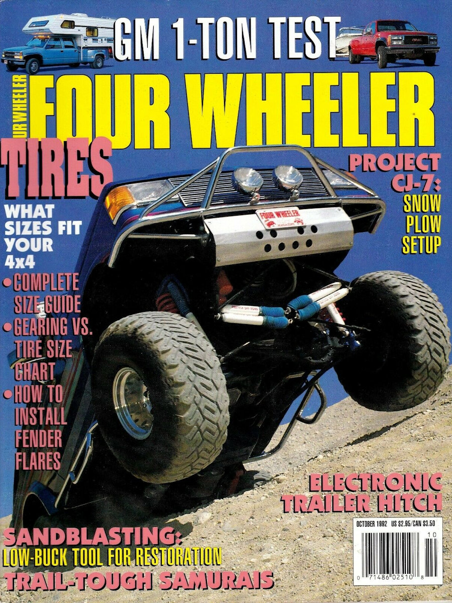 Four Wheeler October 1992 