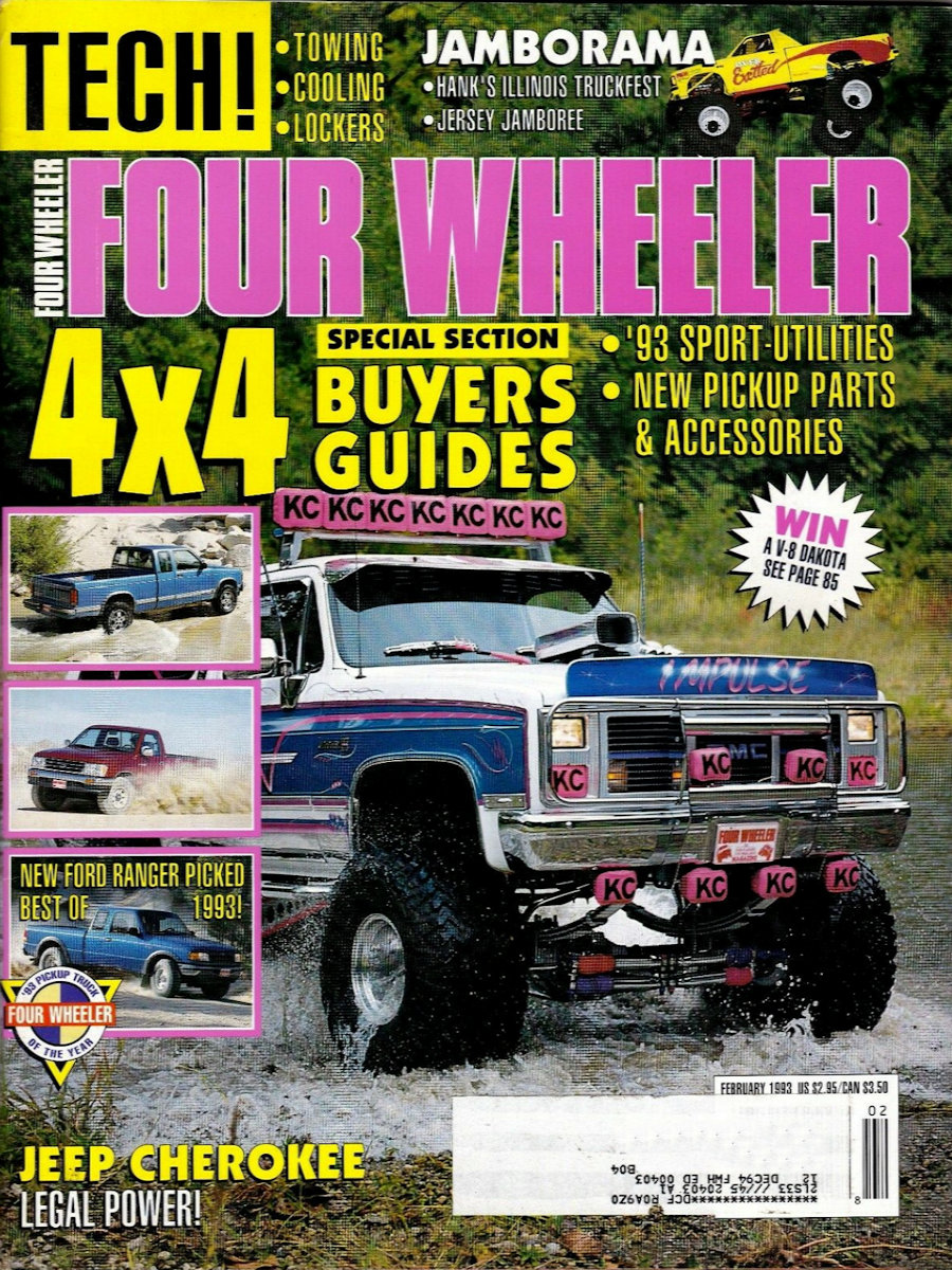 Four Wheeler February 1993 