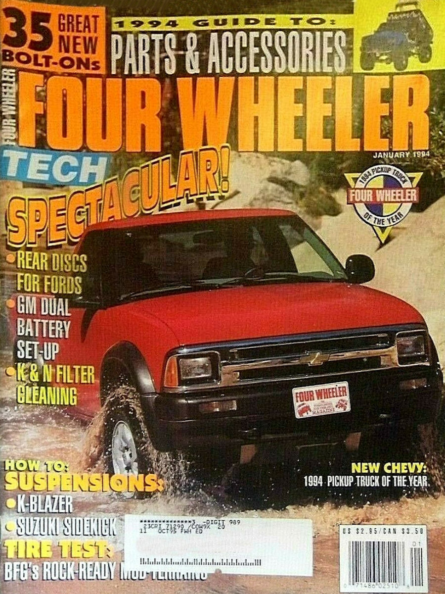 Four Wheeler January 1994 