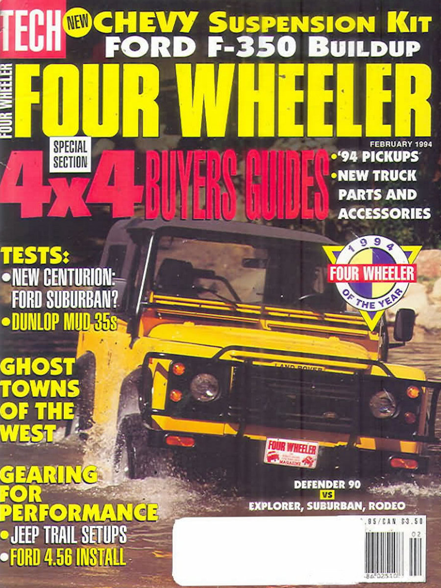 Four Wheeler February 1994 
