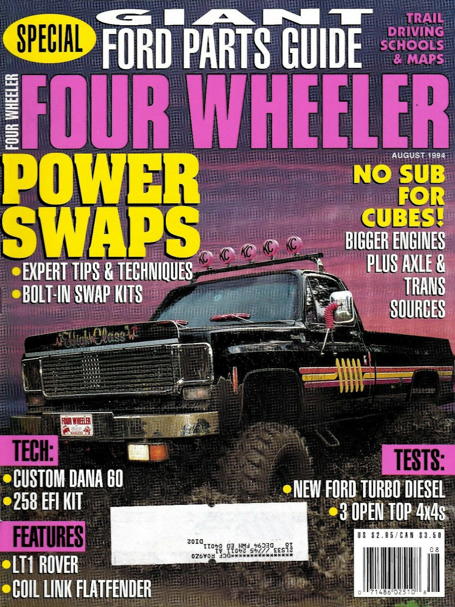 Four Wheeler August 1994 