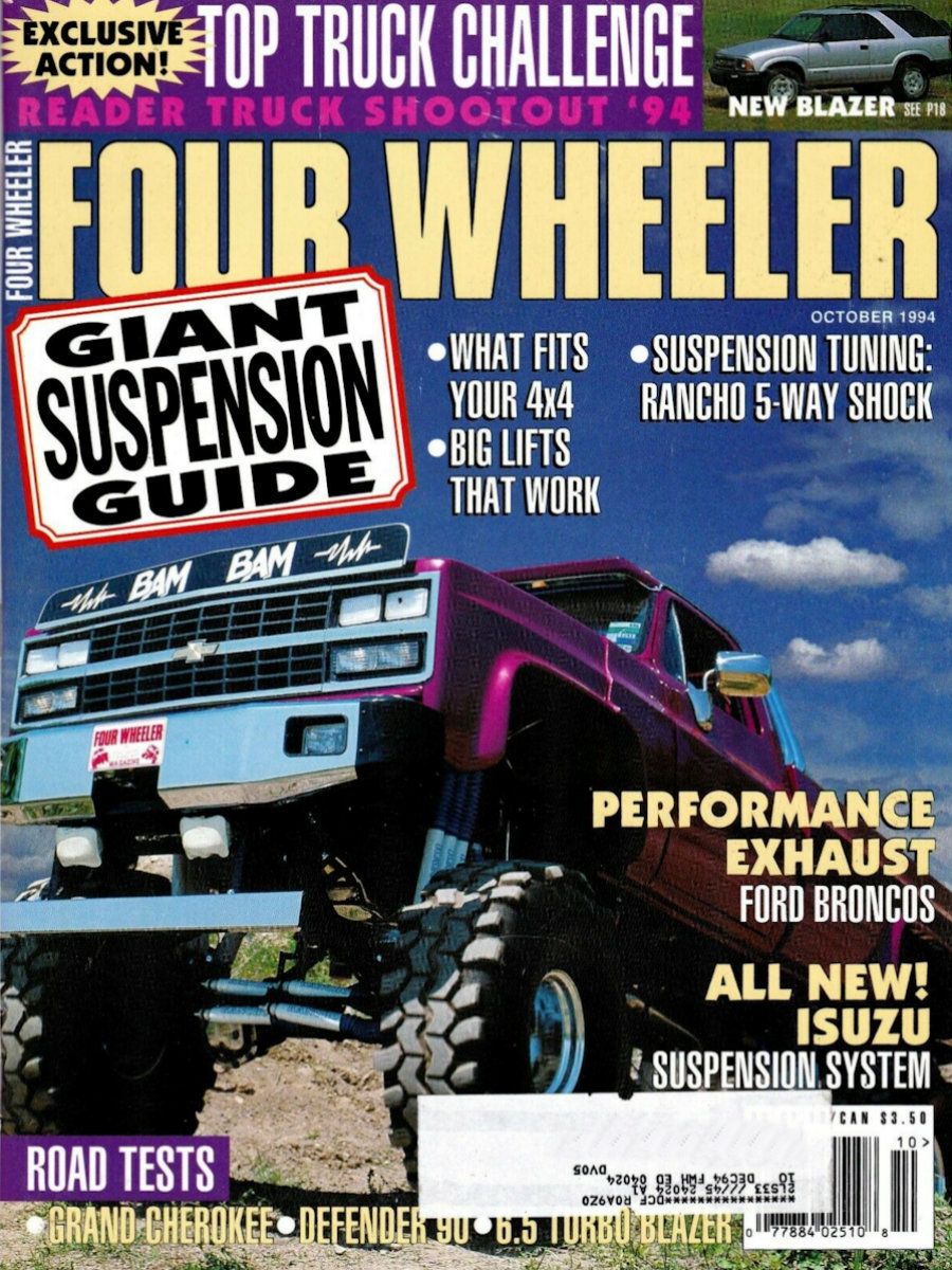 Four Wheeler October 1994 