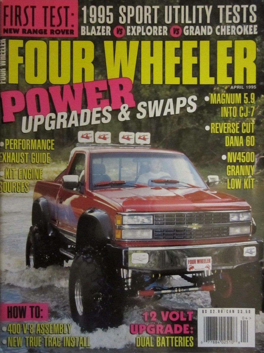 Four Wheeler April 1995 