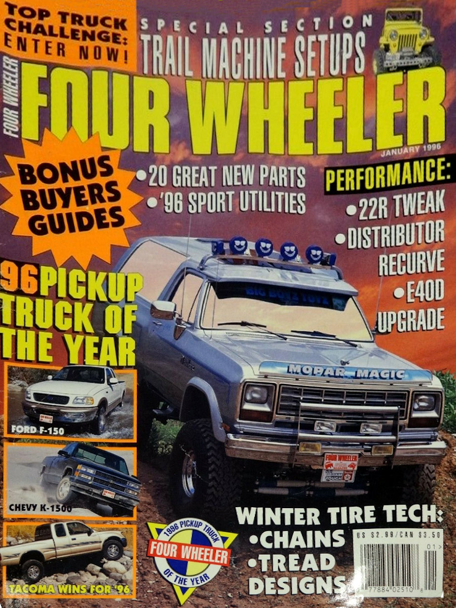 Four Wheeler January 1996 
