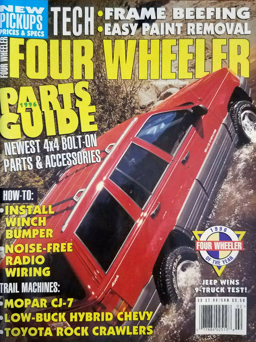 Four Wheeler February 1996 