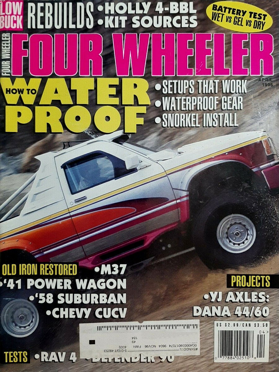 Four Wheeler April 1996 