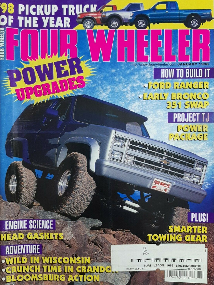 Four Wheeler January 1998 