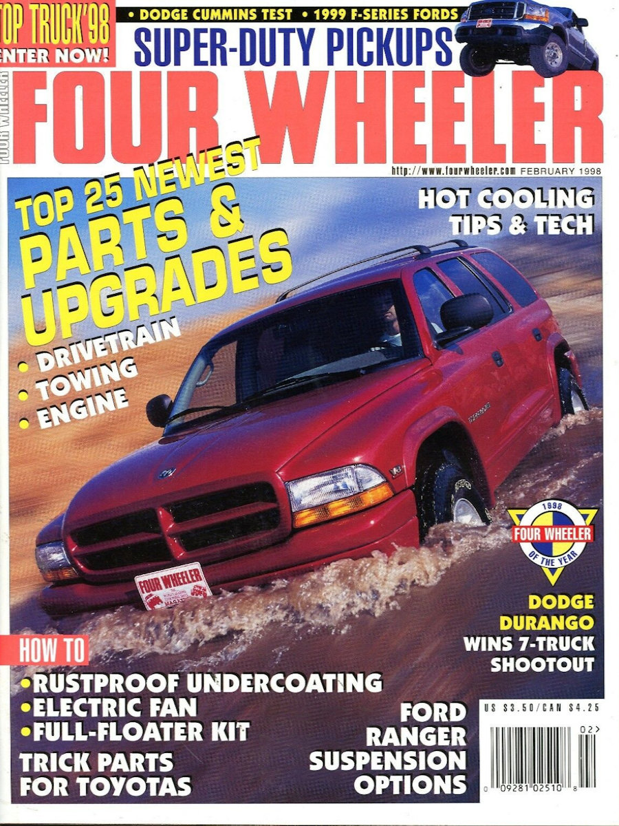 Four Wheeler February 1998 