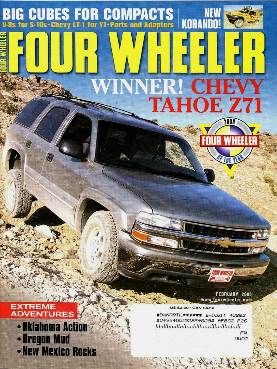Four Wheeler February 2000 