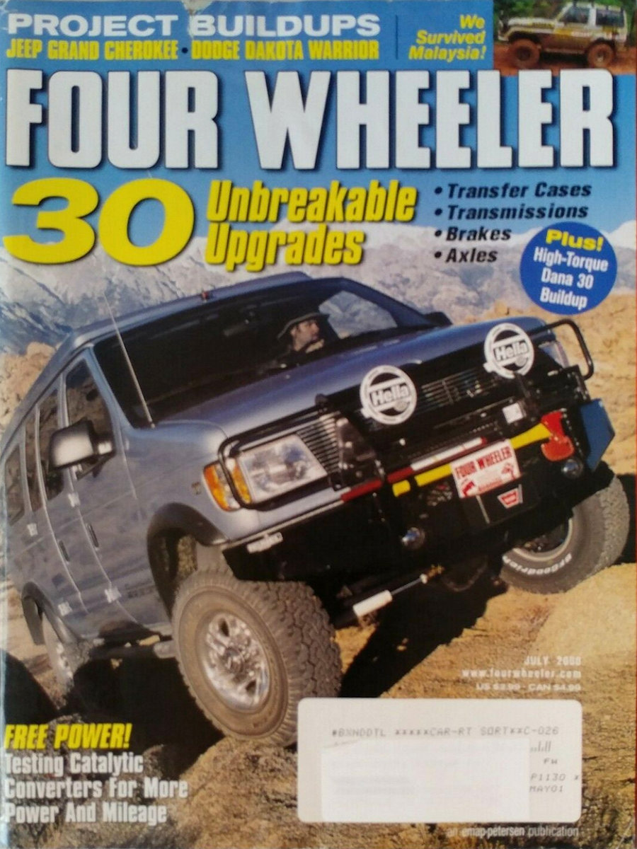 Four Wheeler July 2000