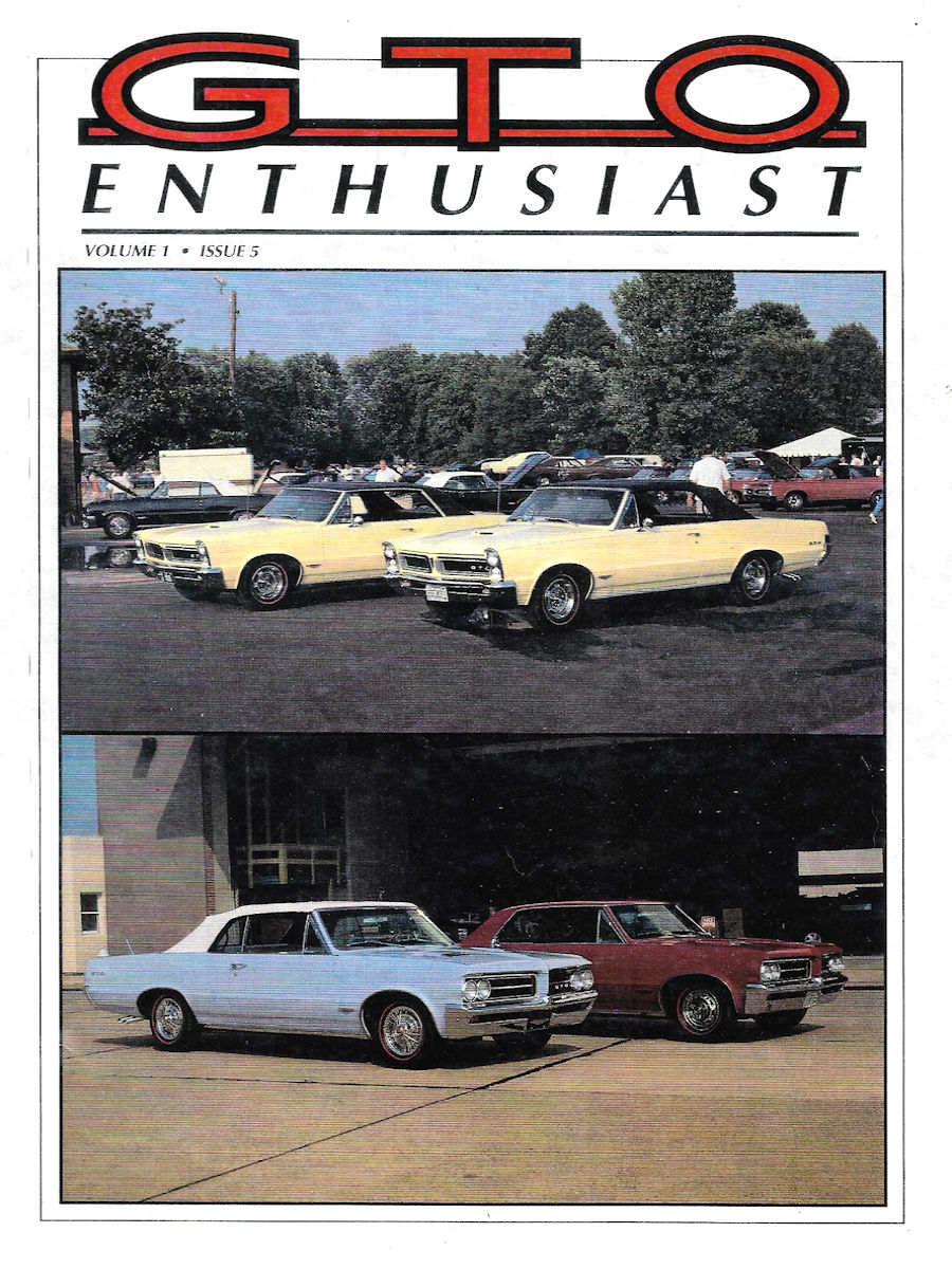 GTO Enthusiast Vol 1 No 5 1991