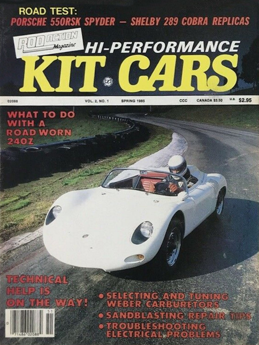 Hi Performance Kit Cars Spring 1985