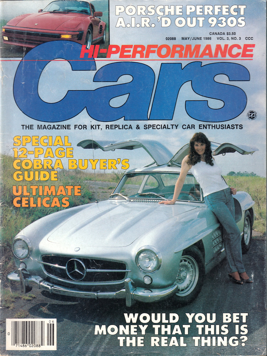 Hi Performance Cars May June 1986 