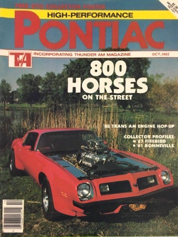 High Performance Pontiac Oct October 1982