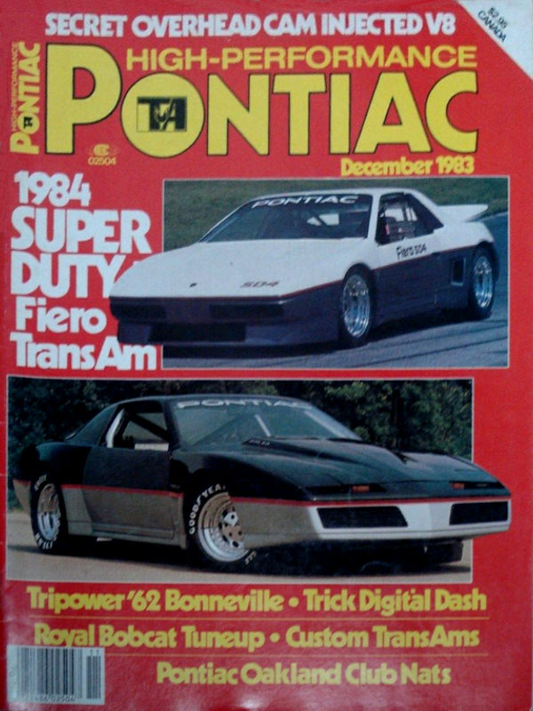 High Performance Pontiac Dec December 1983