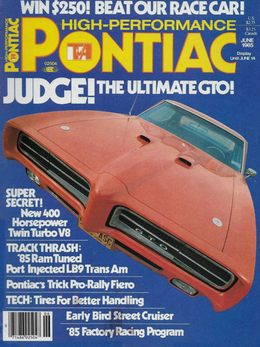 High Performance Pontiac June 1985
