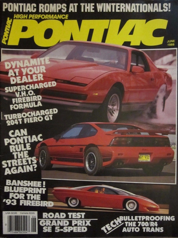 High Performance Pontiac June 1988