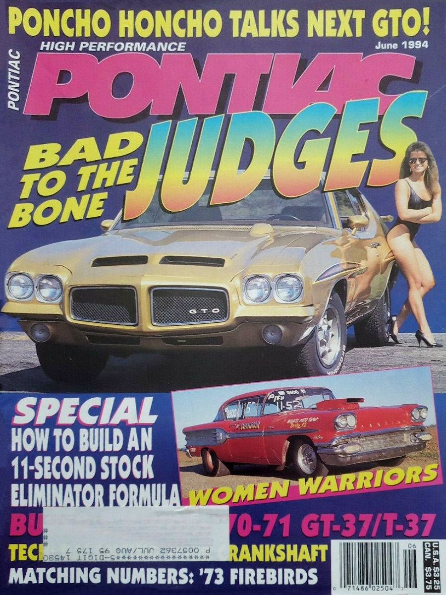 High Performance Pontiac June 1994