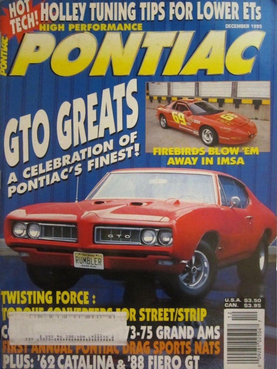 High Performance Pontiac Dec December 1995