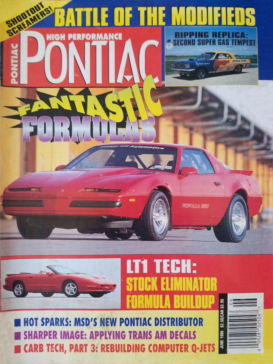High Performance Pontiac Jun June 1996
