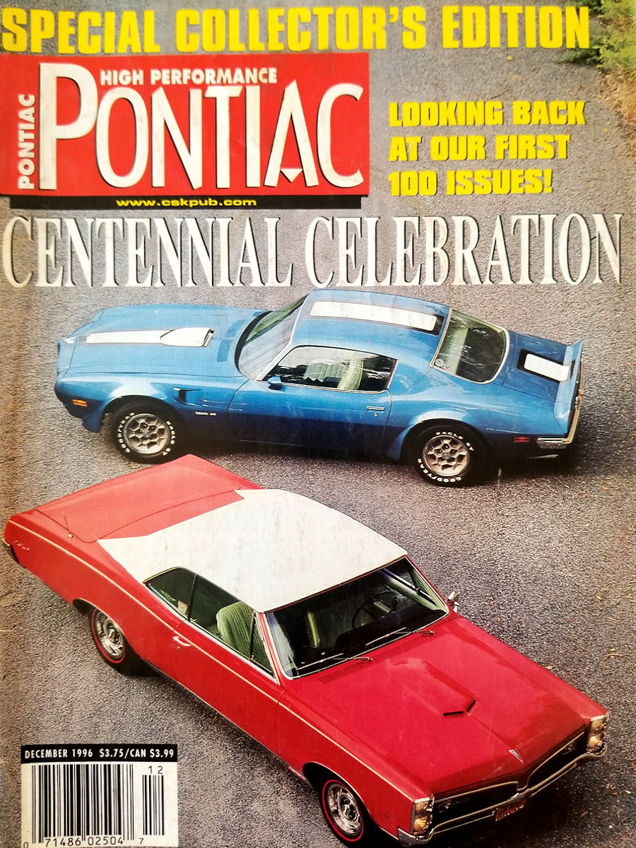 High Performance Pontiac Dec December 1996