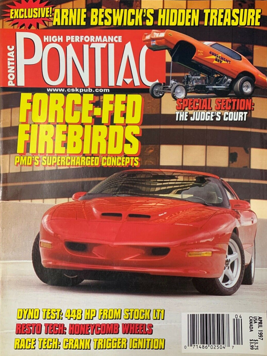 High Performance Pontiac Apr April 1997