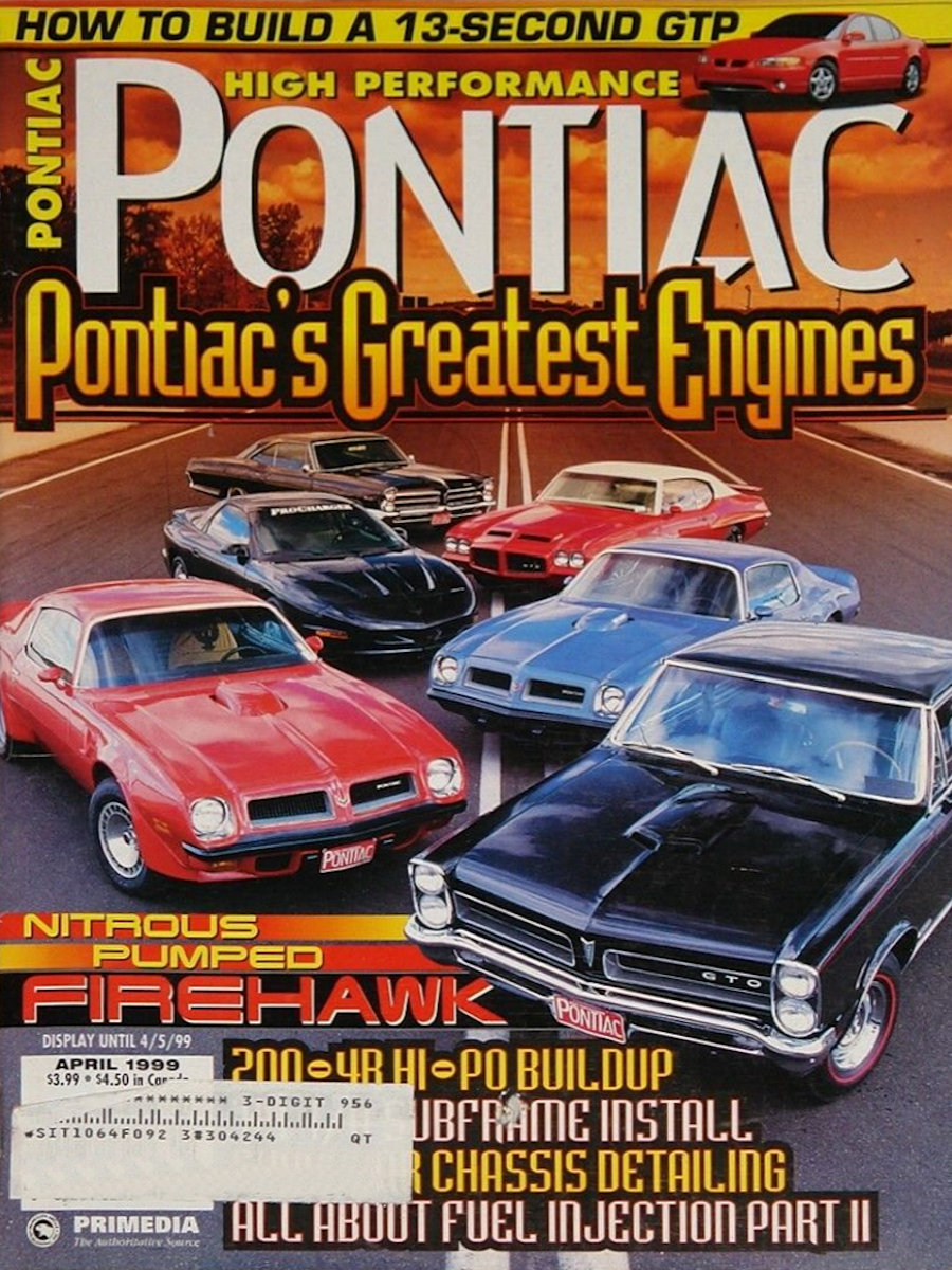 High Performance Pontiac Apr April 1999
